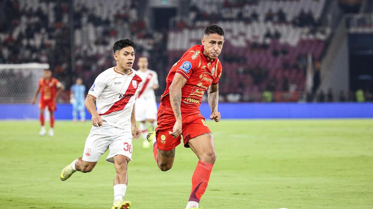 FOTO: Persija Jakarta Jaga Peluang Juara Usai Tekuk Persis Solo