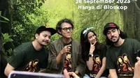 Acara&nbsp;Meet &amp; Greet Film Petualangan Sherina 2 di Rumah Indofood Jakarta Fair 2023 di JIExpo Kemayoran, Jakarta, 11 Juli 2023. (Liputan6.com/Asnida Riani)