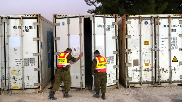 Jenazah Warga Israel yang Tewas dalam Serangan Hamas