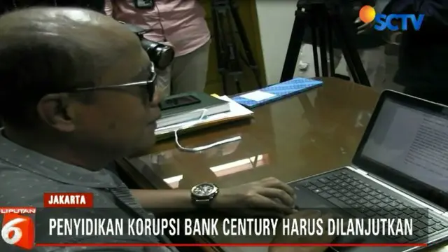 Dalam putusan praperadilan, hakim meminta mantan Gubernur Bank Indonesia, yakni Boediono dan kawan-kawan segera ditetapkan sebagai tersangka.
