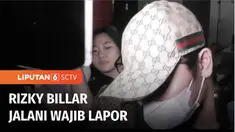 Didampingi kuasa hukumnya, tersangka kasus KDRT terhadap Lesti Kejora, Rizky Billar, melaksanakan wajib lapor di Polres Jakarta Selatan. Kuasa hukum Rizky Billar berharap, polisi segera mengeluarkan pendekatan keadilan restoratif atau restorative jus...