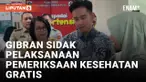 Wapres Gibran Tinjau Pemeriksaan Kesehatan Gratis di Puskesmas Cempaka Putih