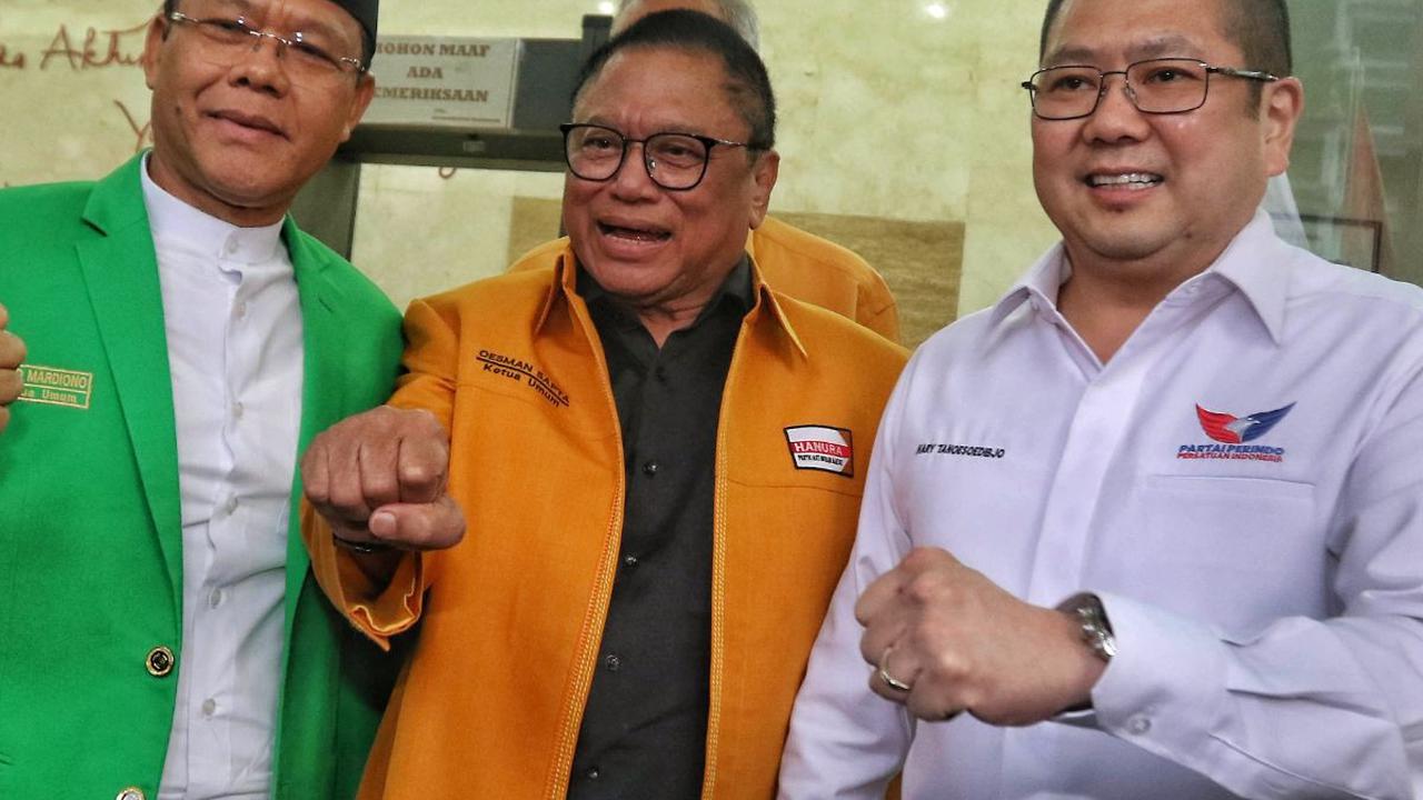 Keempat ketua umum partai politik tersebut menggelar pertemuan secara tertutup di kantor DPP PDI Perjuangan, Jakarta pada hari Senin (4/9/2023).