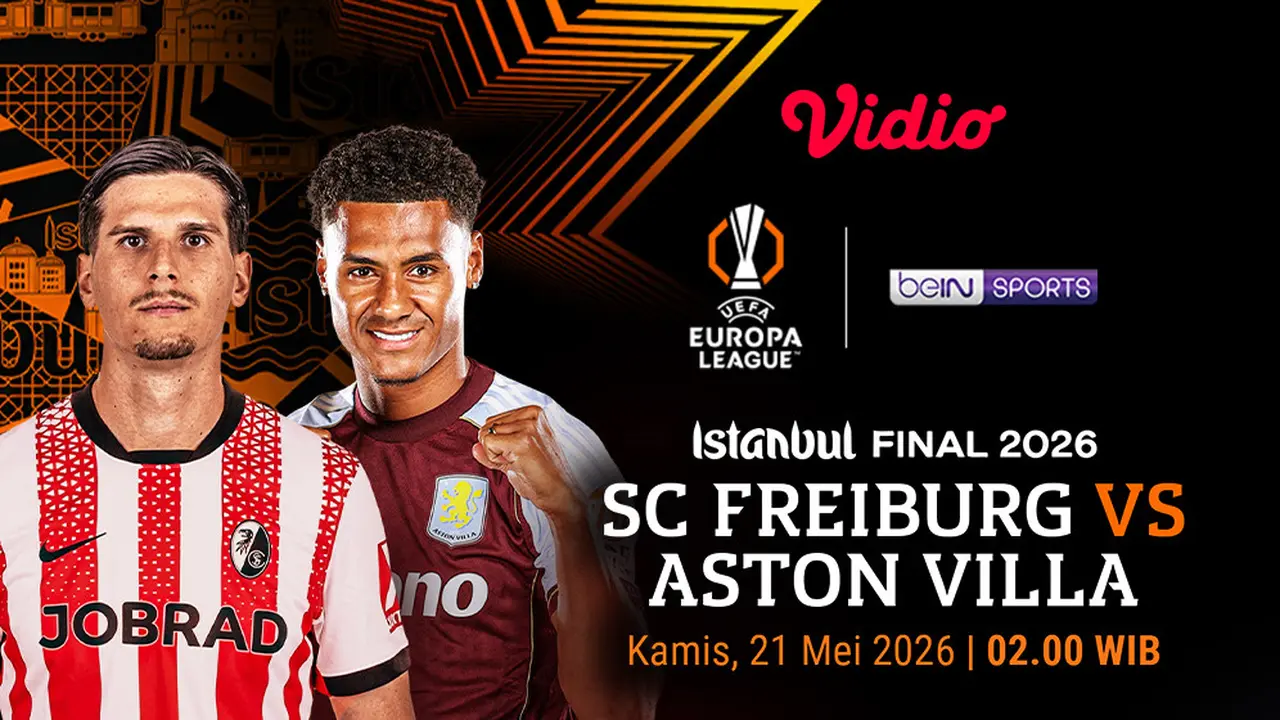 Saksikan SC Freiburg vs Aston Villaa eksklusif di Vidio. (dok. vidio.com)