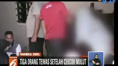Peristiwa itu mengejutkan warga sekitar. Keluarga Deni juga histeris.