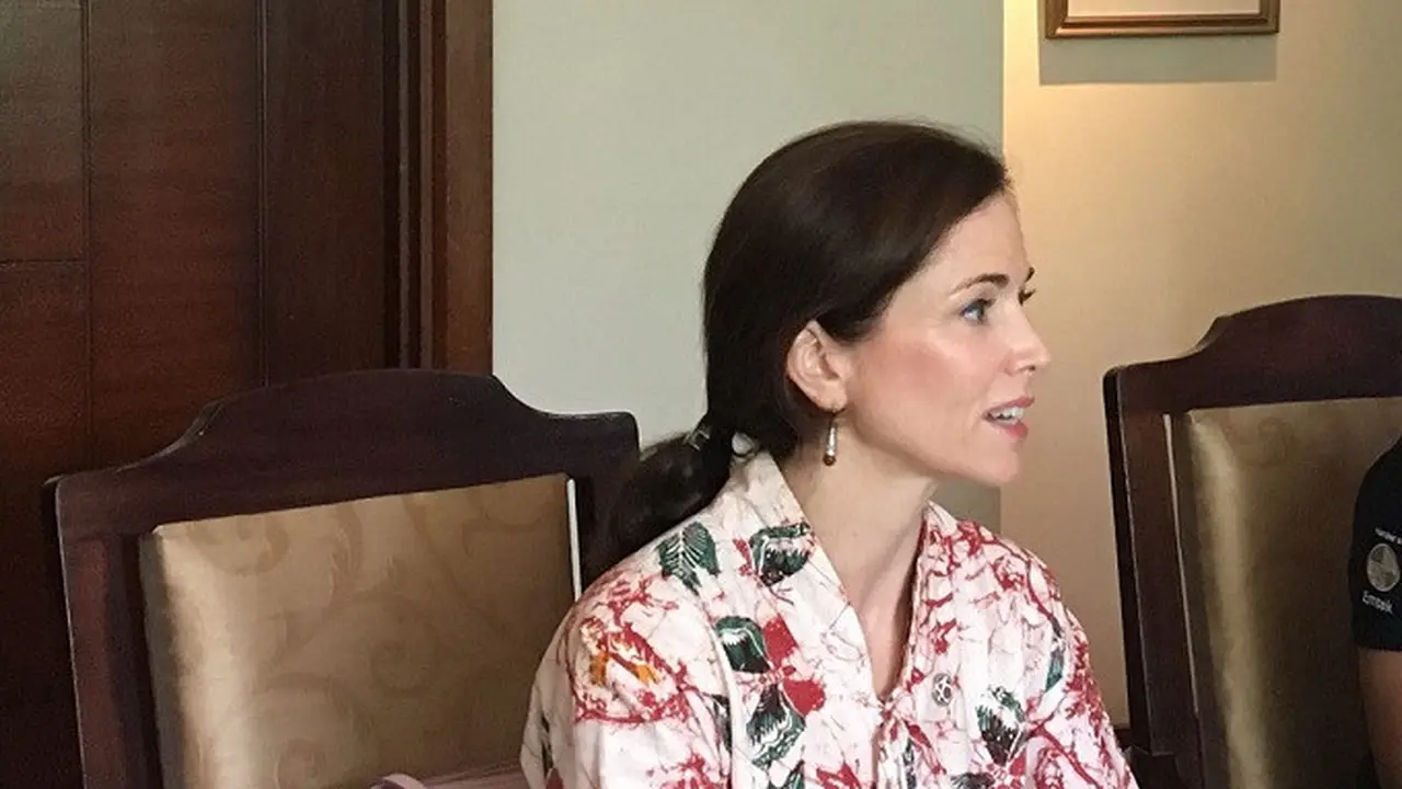 Duta Besar Kanada untuk ASEAN Marie-Louise Hannan (Liputan6.com/Teddy Tri Setio Berty)