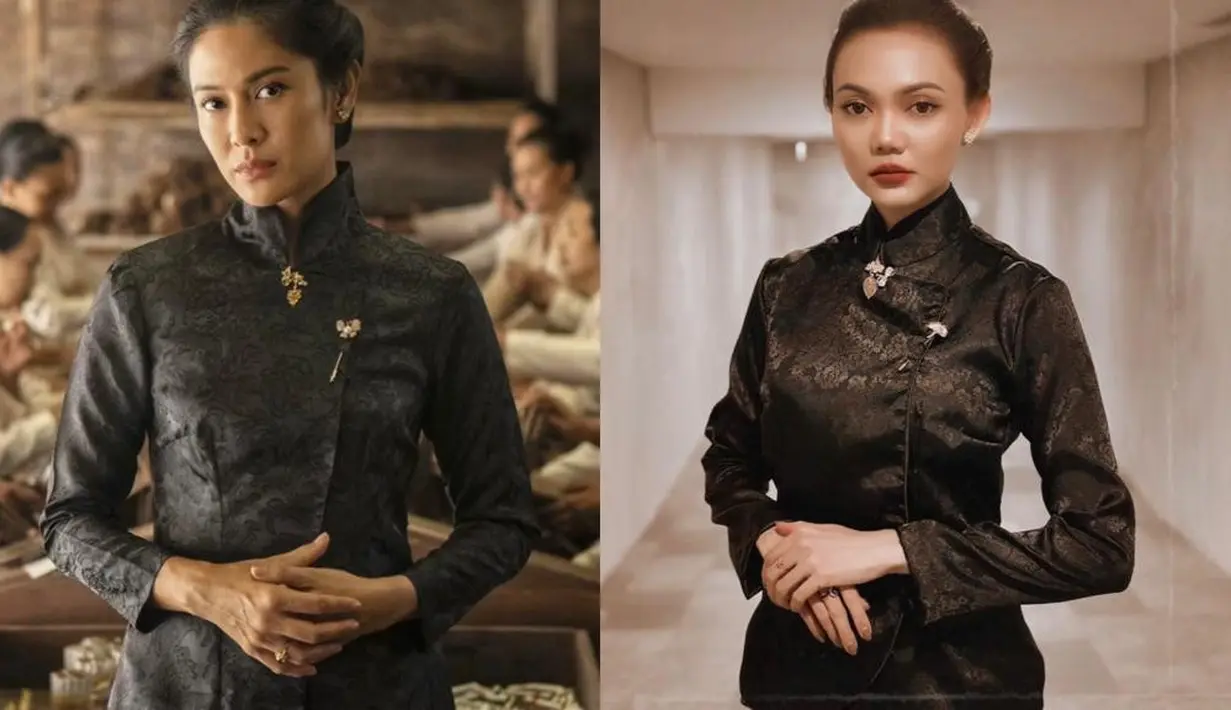 <p>Lewat unggahan Instagramnya, Rina Nose membagikan potretnya yang berdandan ala Dasiyah &lsquo;Gadis Kretek&rsquo; di panggung 13 tahun Mata Najwa. [@rinanose16]</p>