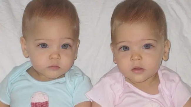 Kembar identik Lea Rose dan Ava Marie (clementstwins/instagram.com)