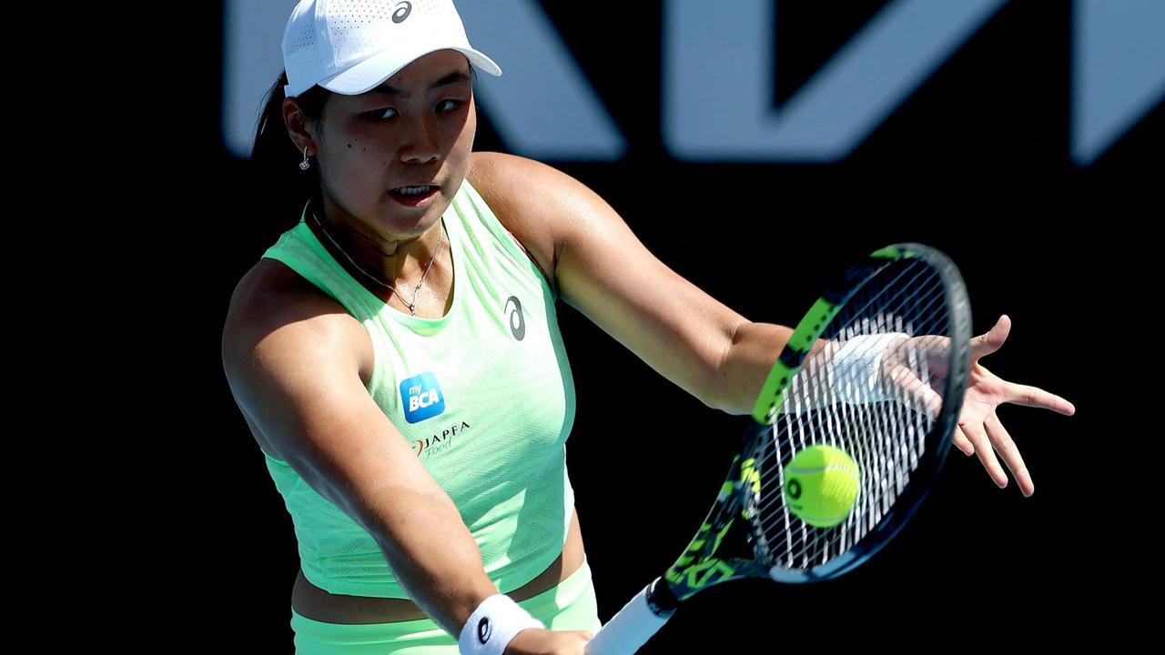 FOTO: Janice Tjen Singkirkan Unggulan Dunia di Australia Open 2026