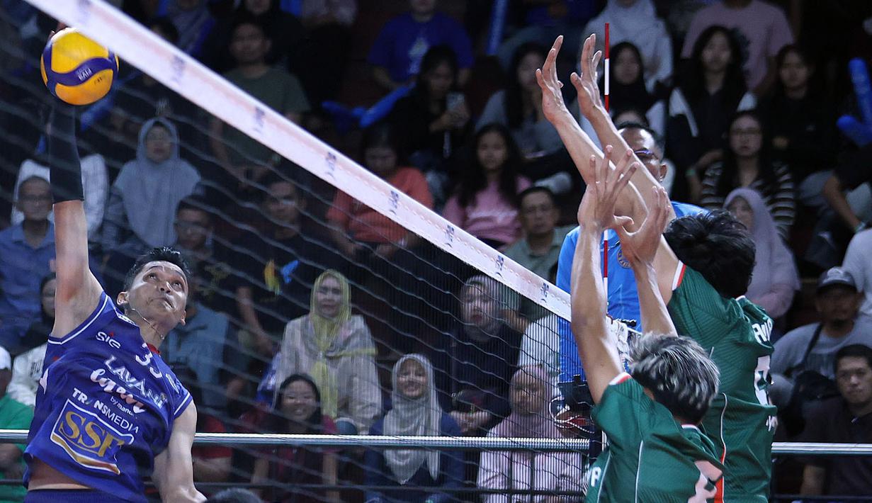 LavAni berhasil menang telak 3-0 atas Jakarta Garuda Jaya dengan skor 25-17, 25-20, 25-17. (Dok. PBVSI)