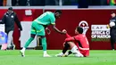 Berkat kemenangan ini, Senegal akan tampil di final Piala Afrika 2025 yang dijadwalkan berlangsung di Stadion Prince Moulay Abdellah, Rabat, Senin (19/1/2026) pukul 02.00 WIB. Sementara itu, Mesir harus puas memperebutkan posisi ketiga di Stadion Mohammed V, Casablanca, Sabtu (17/1/2026) pukul 23.00 WIB. (AP Photo/Mohamed Bounaji)