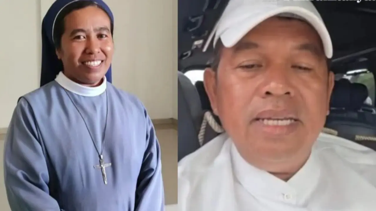 Ketua Truk-F Suster Fransiska Imakulata dan Gubernur Jawa Barat Dedi Mulyadi