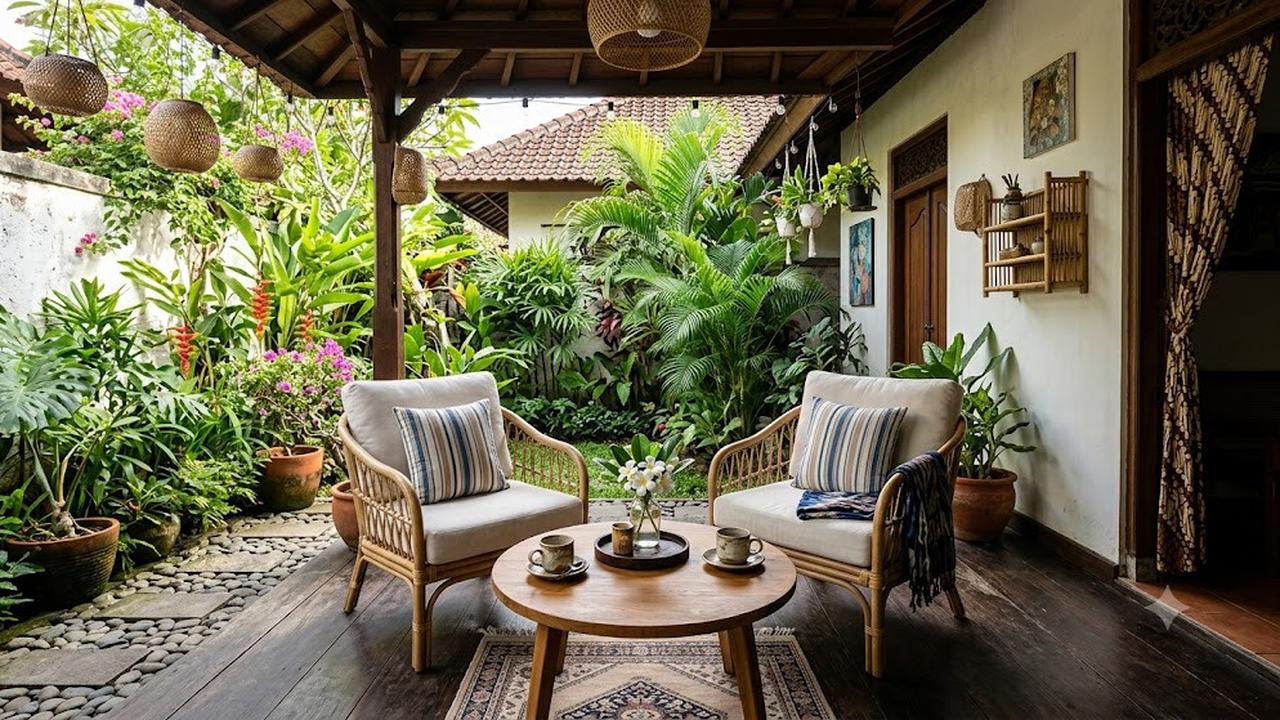 14 Area Duduk Outdoor ala Hotel, Inspirasi Ruang Santai Mewah di Rumah