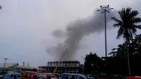 Ledakan di Pelabuhan Tanjung Priok, Jakarta Utara (Moch Harun Syah/Liputan6.com)