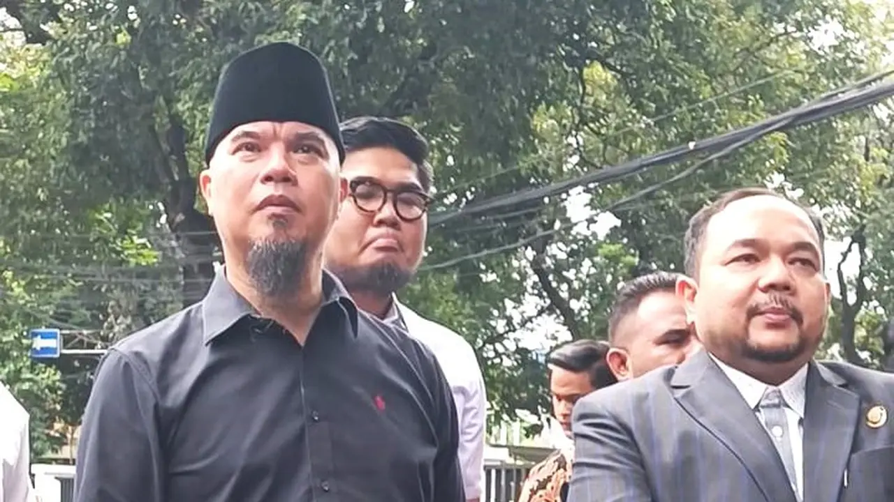 Ahmad Dhani ke KPAI. (M Altaf Jauhar/ Liputan6.com)