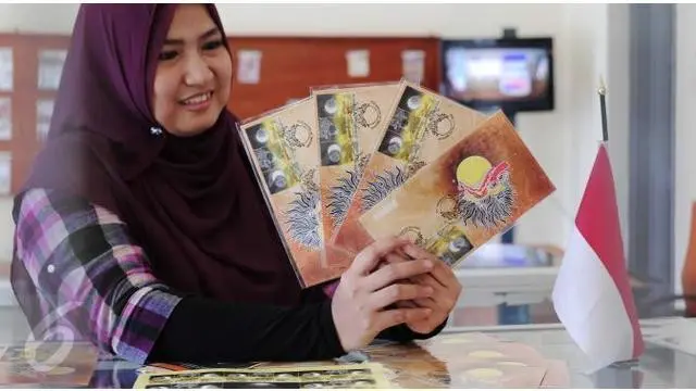#OneShot: Pos Indonesia Terbitkan Perangko Khusus Gerhana Matahari Total
