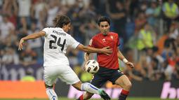 Javad Nekounam berhasil mencetak 24 gol plus satu assist dari 149 penampilannya bersama Osasuna di La Liga dari musim 2006-2007 hingga 2011-2012. (AFP/Pedro Armestre)