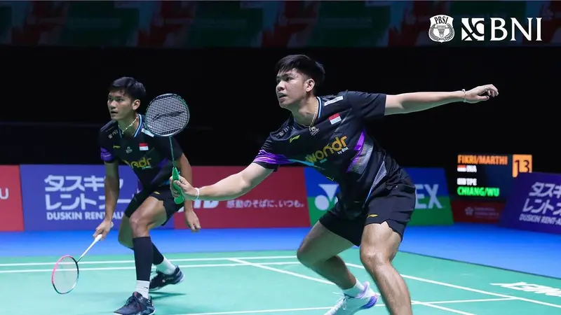 Muhammad Shohibul Fikri/Daniel Marthin - Fikri/Daniel - Japan Open 2024 - Bulu Tangkis