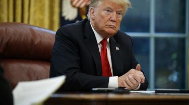 Presiden AS Donald Trump (AP PHOTO)