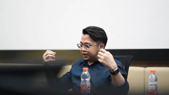 Musisi wedding band sekaligus Wakil Ketua Umum Ikatan Pengusaha Jasa Musik Pernikahan Indonesia (IPAMI) Malik Atmadja.