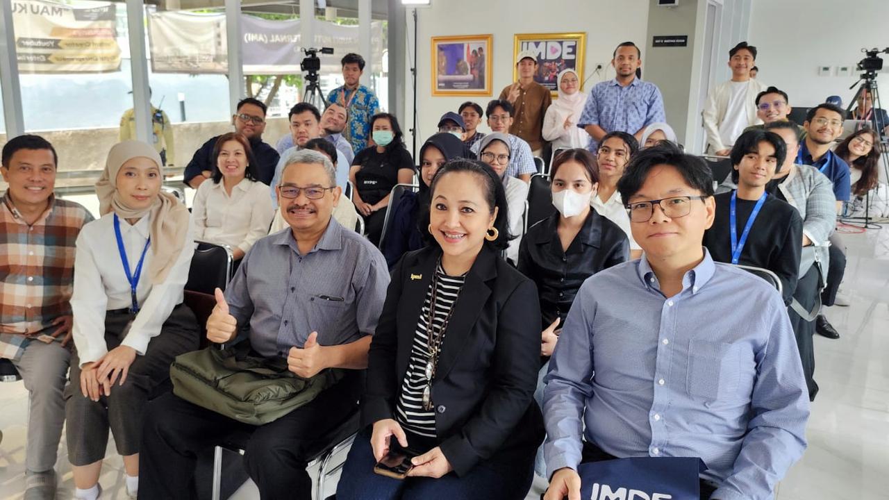 Gelar Seminar Artistpreneur: Strategi Mengelola Karier Artis, IMDE Kolaborasi dengan IPMI-ACI-Vistra