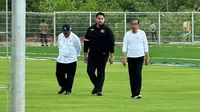 Jokowi dan Menpora Pantau Pembangunan Training Center Timnas Indonesia di IKN