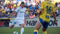 Gelandang Marcos Llorente baru bermain dalam 19 pertandingan Real Madrid di berbagai ajang pada musim ini. (AFP/Desiree Martin)