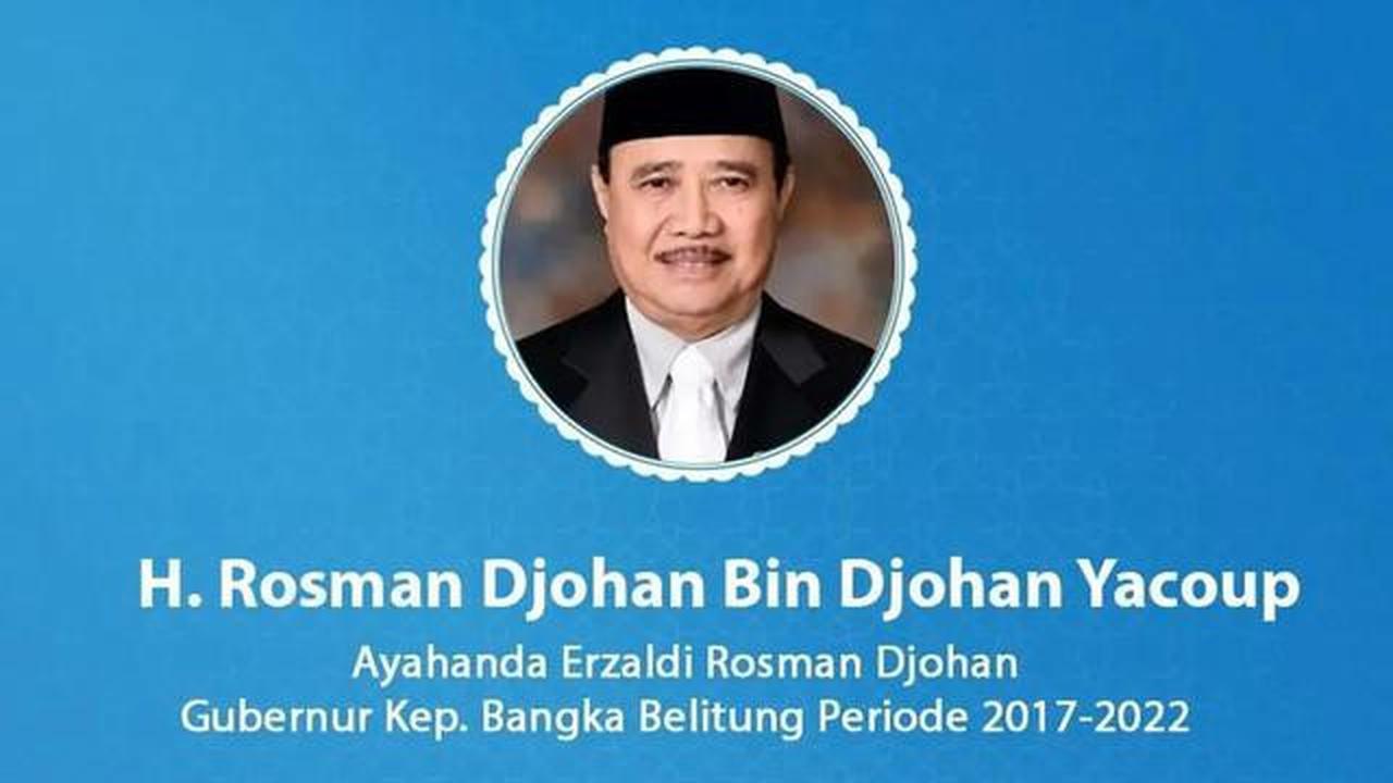 Innalilahi Wainnailahi Rojiun, Mantan Wali Kota Pangkalpinang Rosman Djohan Meninggal Dunia
