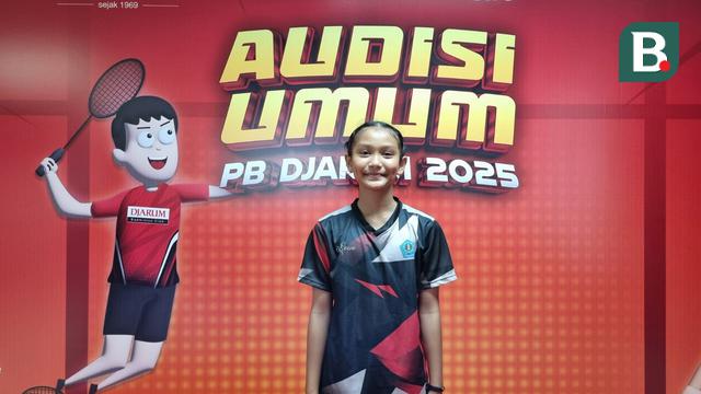 Peserta Audisi Umum PB Djarum asal Denpasar, Nattania Alaika Djamal