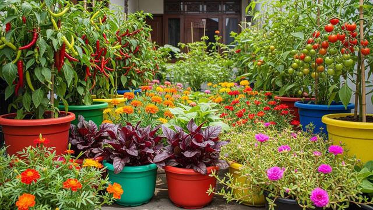 15 Desain Teras Rumah Sempit Tanpa Pagar, Bisa Jadi Kebun Mini Eksotis