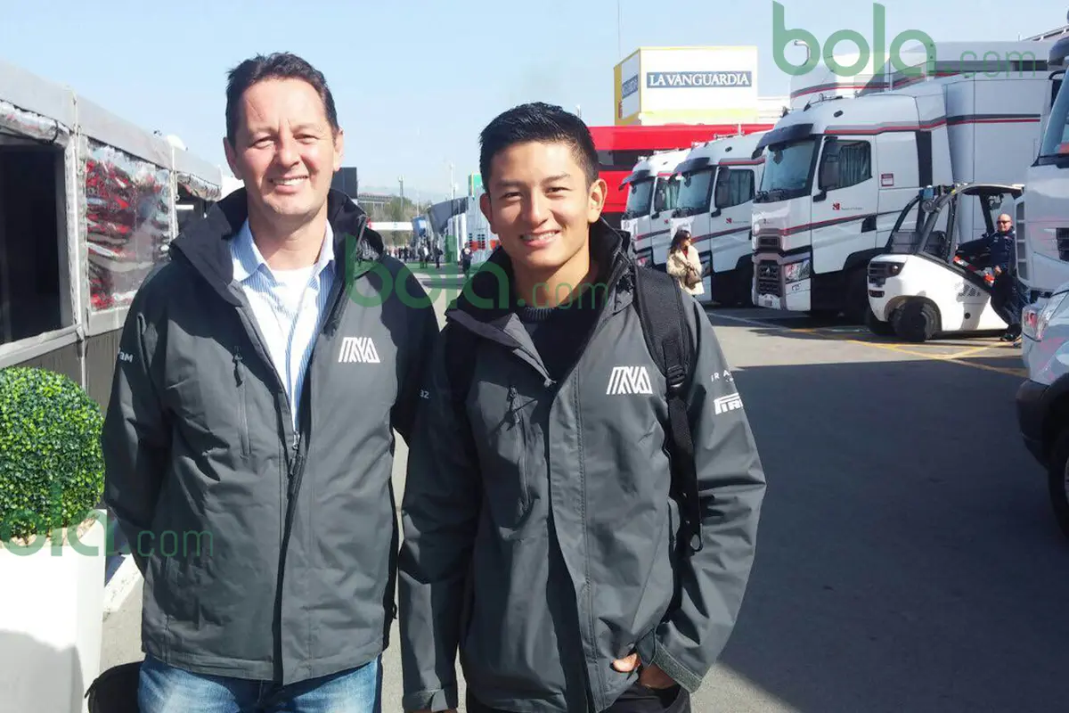 Rio Haryanto dan Piers Hunnisett