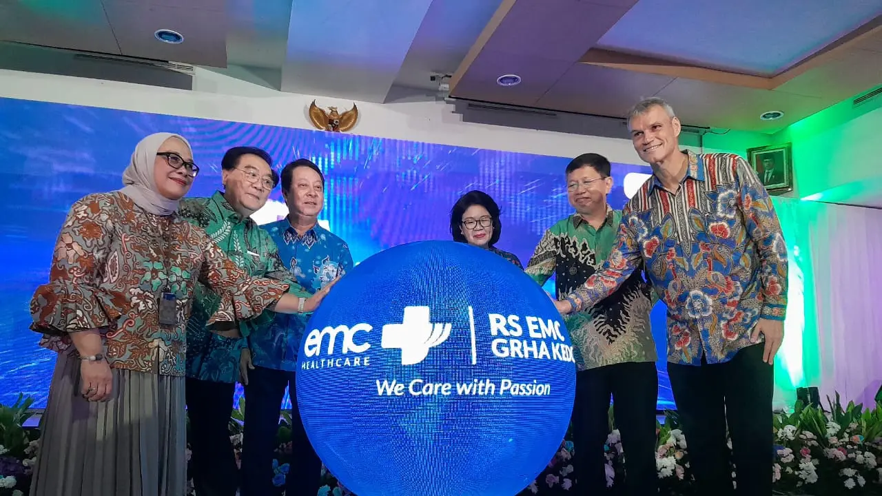 RS EMC Grha Kedoya Jakarta meluncurkan Biograph Vision Quadra, sebuah PET/CT Scan canggih yang mampu memindai area tubuh yang luas dalam waktu cepat pada Selasa, 26 Agustus 2025.