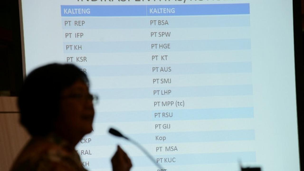 Menteri LHK umumkan perusahaan pembakar lahan dan hutan