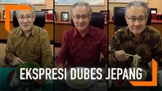 Duta Besar Jepang, Ishii Masafumi sering mengunggah masakan Indonesia sebagai menu makan siangnya di Instagram. Bahkan ia juga kerap memamerkan reaksi unik usai menyantap hidangan tersebut.