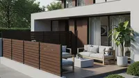 7 Desain Pagar Rumah Modern yang Membuat Teras Tidak Mudah Terlihat dari Jalan, Privasi Lebih Terjaga