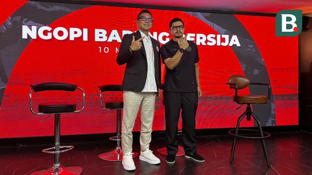 Direktur dan Direktur Olahraga Persija Jakarta, Mohamad Prapanca dan Bambang Pamungkas.