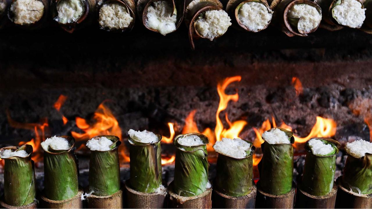 FOTO: Produksi Lemang  Tahun ini Menurun