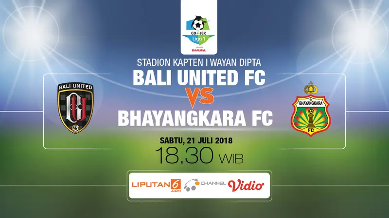 Prediksi Bali United vs Bhayangkara FC.