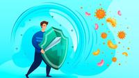 Banner Infografis 5 Tips Kuatkan Daya Tahan Mental agar Tubuh Lebih Sehat Cegah Covid-19. (Liputan6.com/Trieyasni)