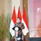 Kepala Departemen Koordinasi Pengawasan dan Perizinan Terintegrasi OJK Greatman Rajab meresmikan SPRINT untuk BPR dan BPRS di Surabaya. (Dok OJK)