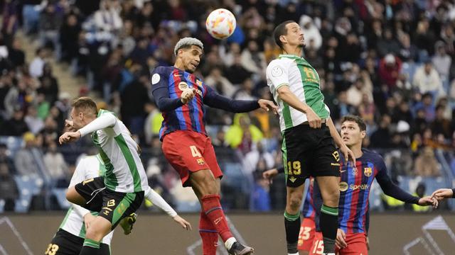 Piala Super Spanyol Real Betis vs Barcelona