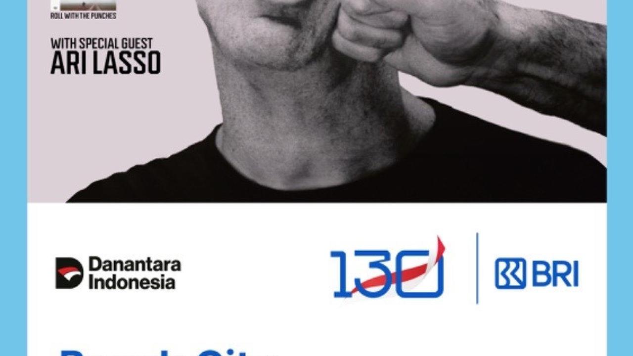 konser Bryan Adams 'Roll With The Punches Live in Jakarta 2026'