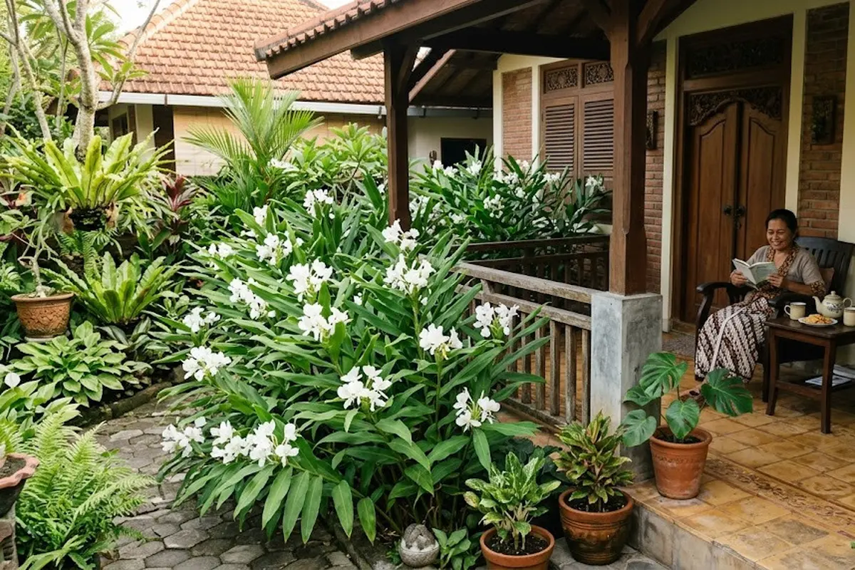 5 Tanaman Rimpang dengan Bunga Cantik untuk Teras, Pilihan Terbaik untuk Hunian