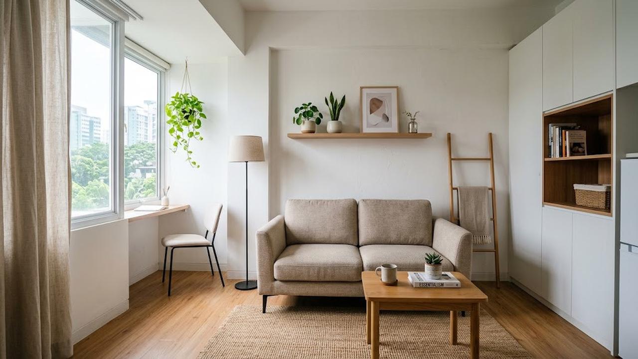 Ide Menata Ruangan Sempit dengan Furnitur Minimalis/AI Generated