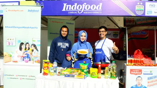 Masakapaya Hadirkan Demo Masak Seru di Ultah Persib ke 85