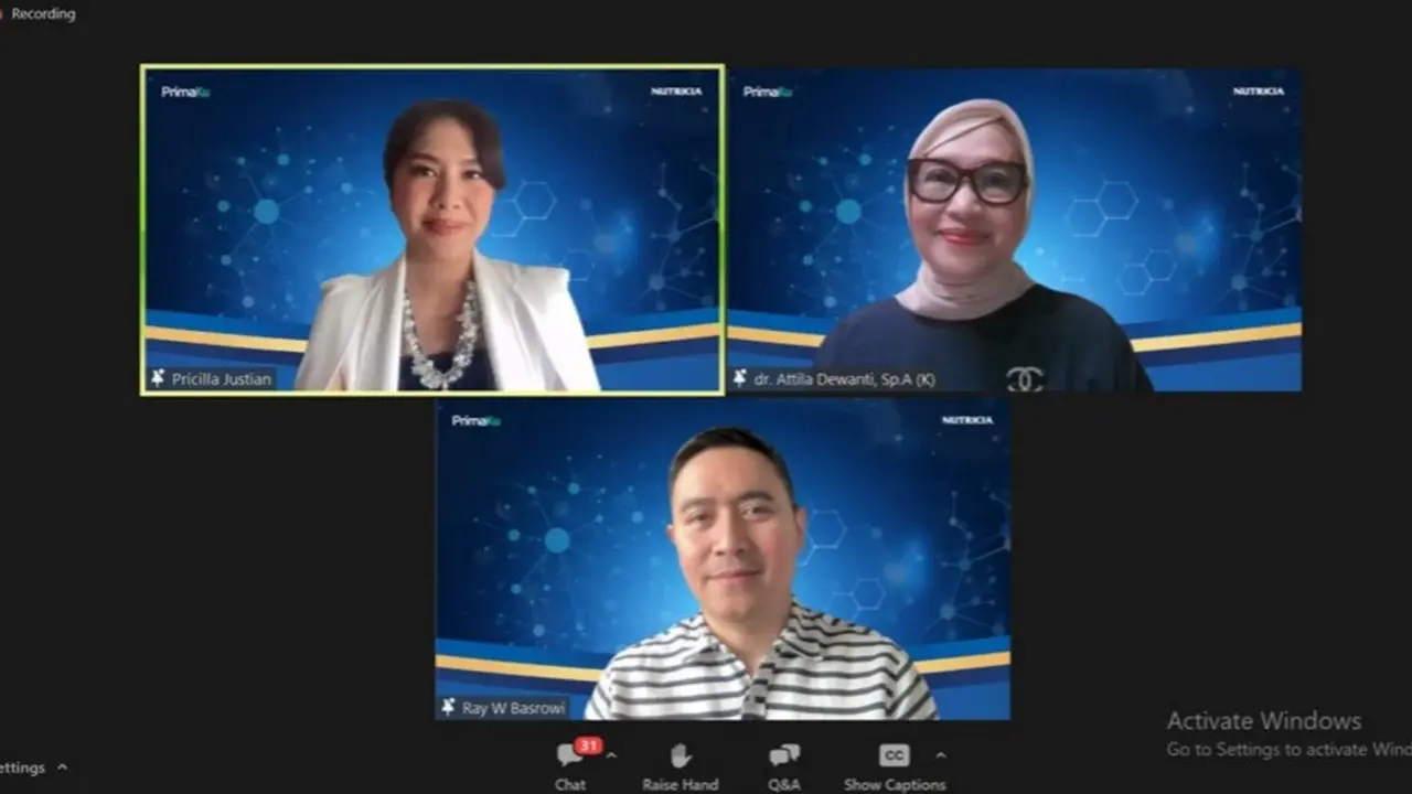 Webinar PrimaKu dan Nutricia