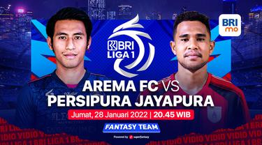 Jadwal BRI Liga 1 Jumat 28 Januari : Arema FC Vs Persipura Jayapura