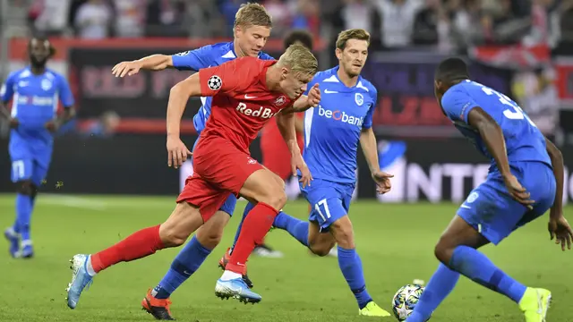 Aksi Erling Haaland, Remaja 19 Tahun yang Hattrick di Liga Champions