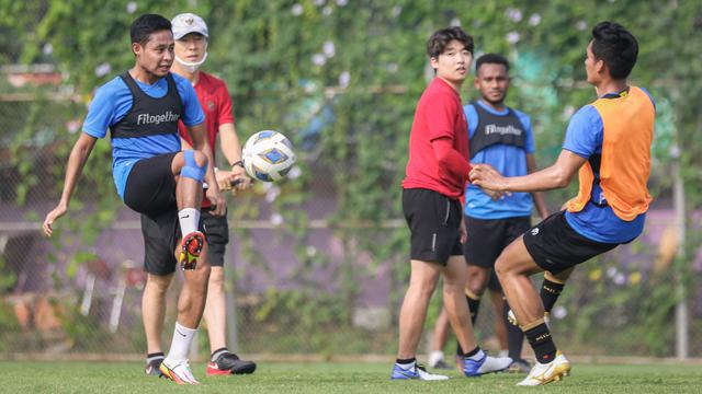 Foto: Latihan Pungkasan Timnas Indonesia Menjelang Kualifikasi Piala AFC 2023 Melawan Taiwan