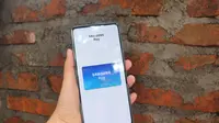 Galaxy S20 FE hadir dengan fitur Samsung Pay (Liputan6.com/ Agustin Setyo W)